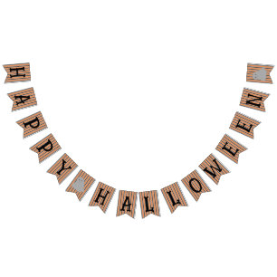 Fun and Fancy Halloween Ghosts Bunting Flags