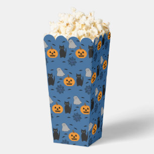 Fun and Fancy Halloween Popcorn Favor Box