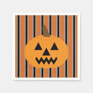 Fun and Fancy Halloween Pumpkins Napkin