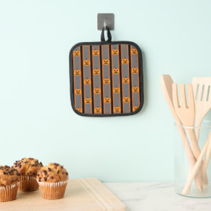 Fun and Fancy Halloween Pumpkins Pot Holder
