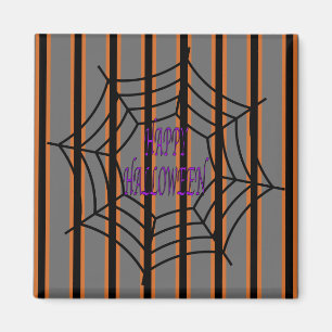 Fun and Fancy Halloween Spider Webs Magnet