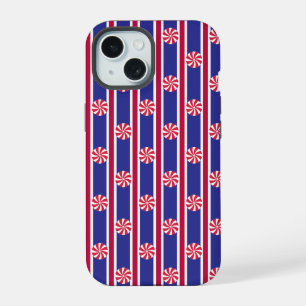 Fun and Fancy Peppermint Candy iPhone 15 Case