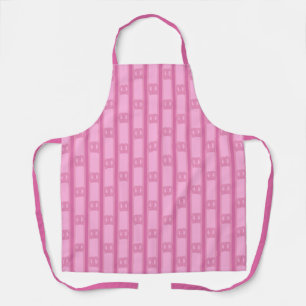 Fun and Fancy Pink Pretzel Apron