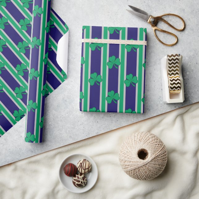 Fun and Fancy Shamrock Wrapping Paper (Crafts)