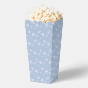 Fun and Fancy Snowflake Popcorn Favor Box
