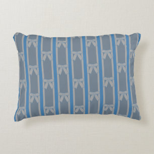 Fun and Fancy Striped Bow Pillow
