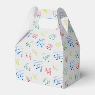 Fun and Fancy Ukulele Tuning Song Music Note Favor Box