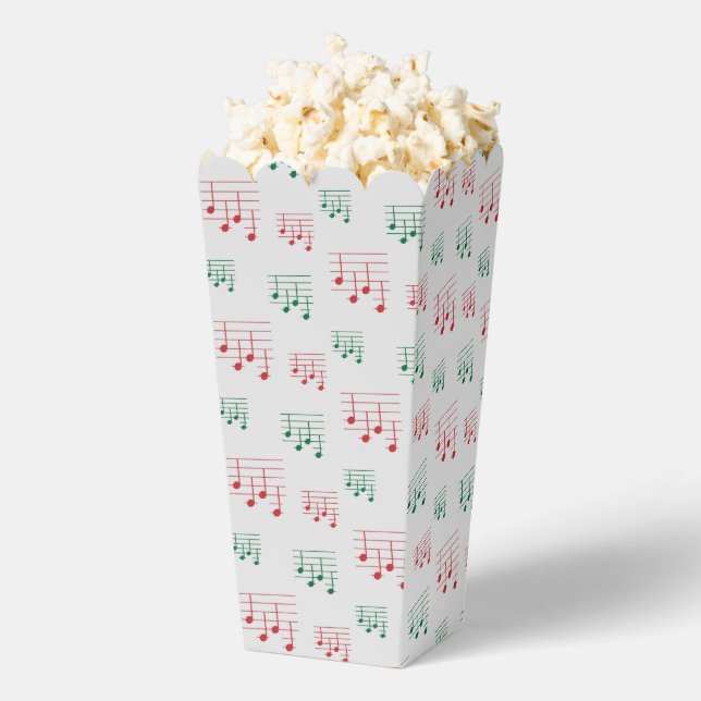 Fun and Fancy Ukulele Tuning Song Music Popcorn Favor Box (Popped)