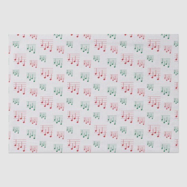 Fun and Fancy Ukulele Tuning Song Music Tissue Paper (Front)
