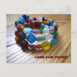 Fun and Funky Bracelet Postcard