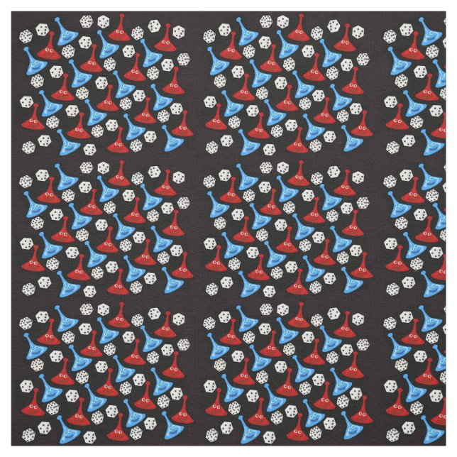 Fun and Games Pattern Fabric (Swatch)