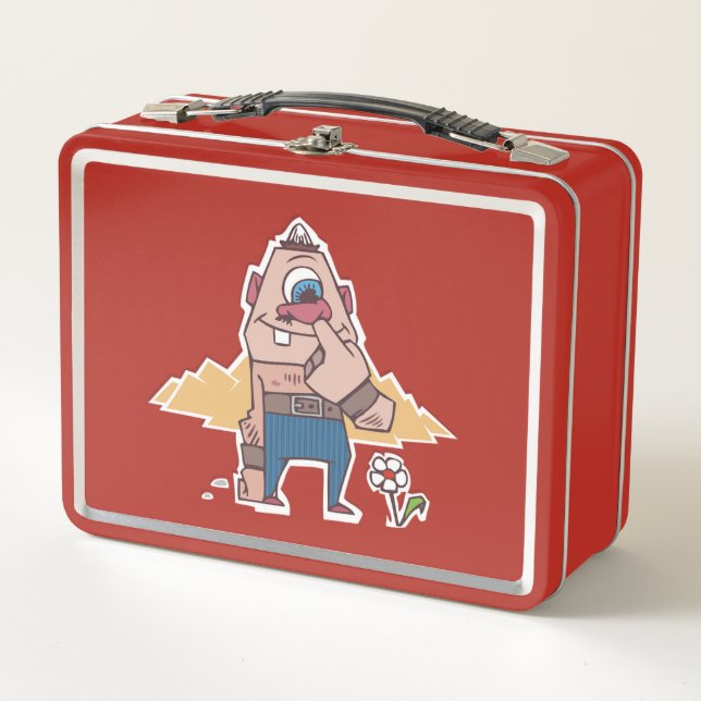 Fun and humour lunch box ! (Front)