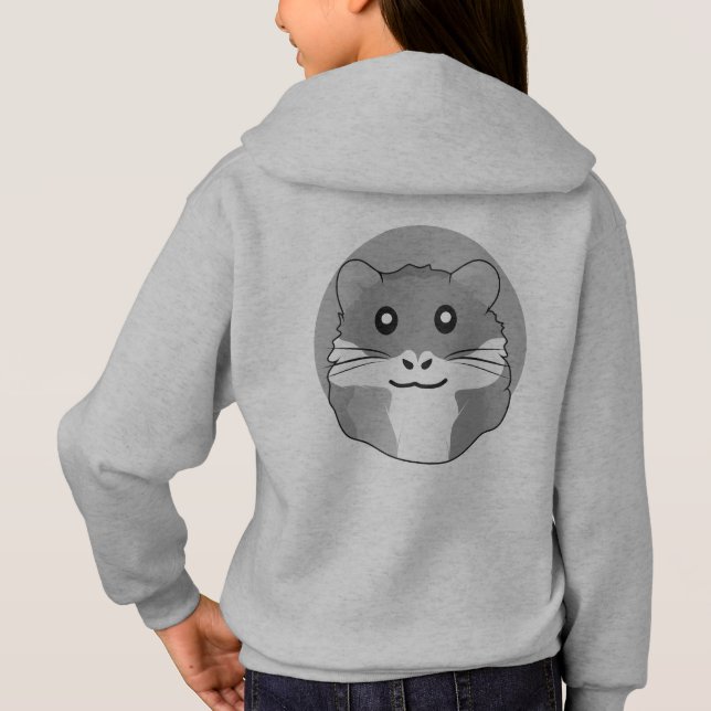 Fun and lighthearted hamster (Back)