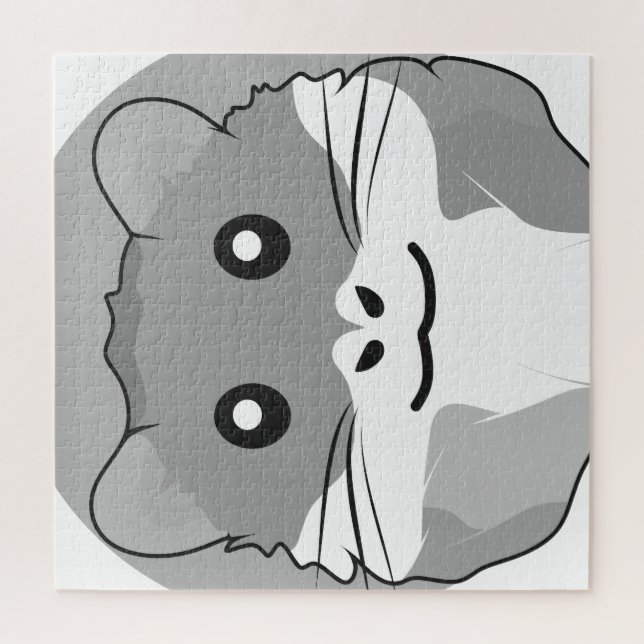 Fun and lighthearted hamster jigsaw puzzle (Vertical)