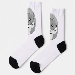 Fun and lighthearted hamster socks