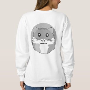 Fun and lighthearted hamster sweatshirt