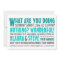Fun and Modern Wedding Invitation - Any Colour