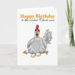 Fun and playful “Happy Birthday to the Coolest  Card