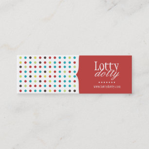Fun and Whimsical Polk A Dot Packaging Tags