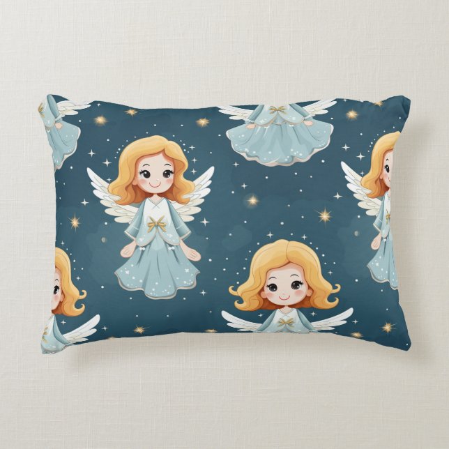 Fun Angels  Accent Pillow (Front)