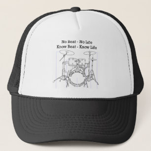 Fun Apparel for Drummers, Musicians, & Dancers Trucker Hat
