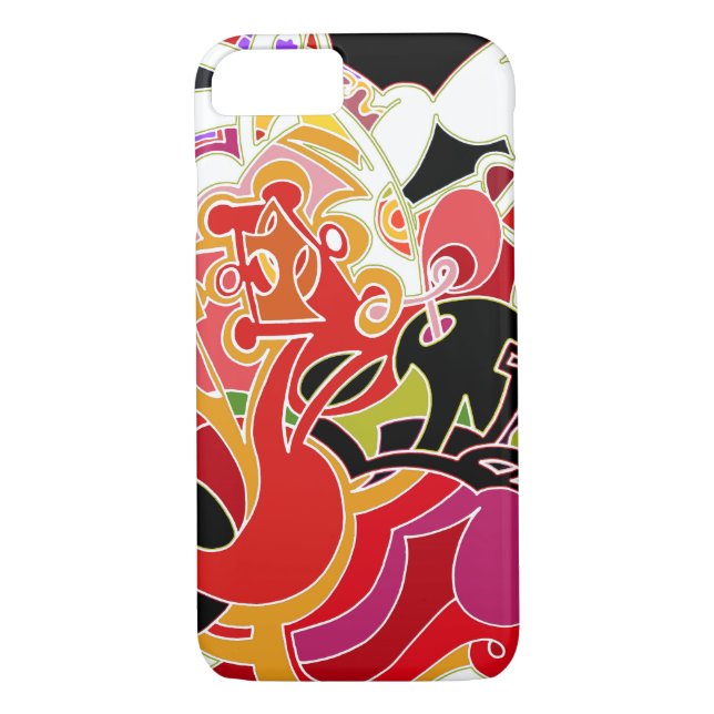 Fun Art Phone Case (Back)