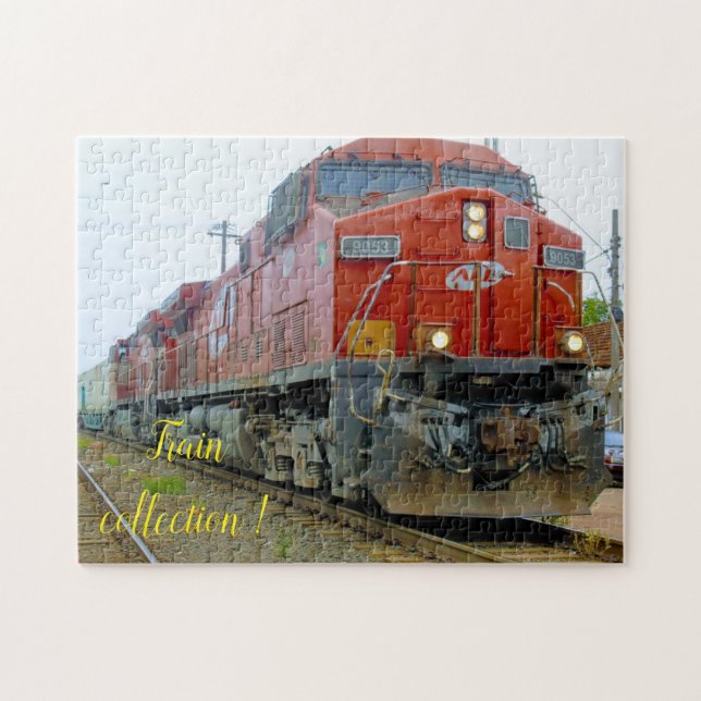 Fun Art Train Picture Family Jigsaw Puzzle (Horizontal)