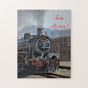 Fun Art Train Picture Family Jigsaw Puzzle