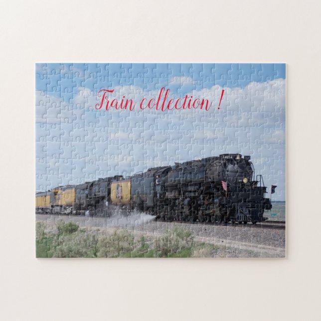 Fun Art Train Picture Family Jigsaw Puzzle (Horizontal)