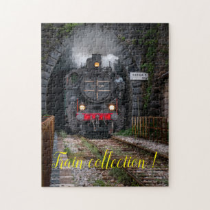 Fun Art Train Picture Family Jigsaw Puzzle