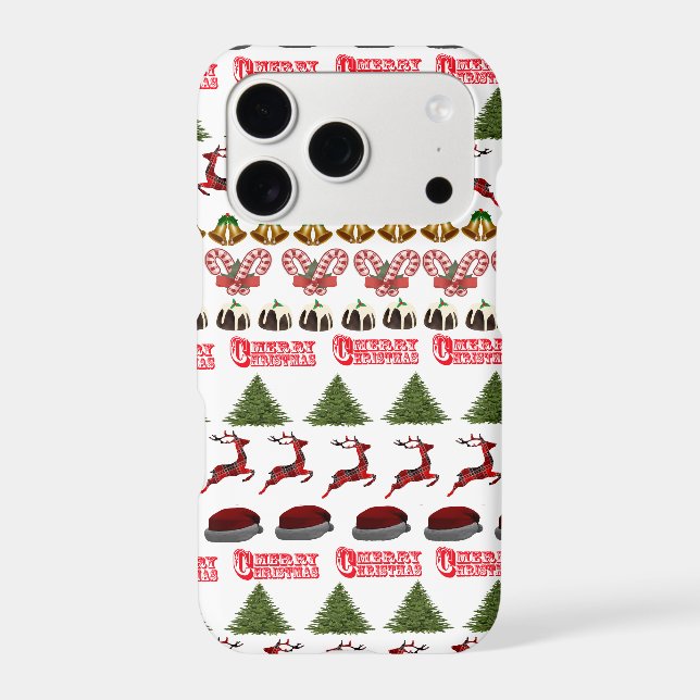 Fun At Christmas Time Pattern, (Back)