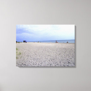 Fun At The Beach Canvas Print