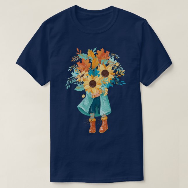 Fun Autumn Is A Second Spring When Every Leaf Is A T-Shirt (Design Front)