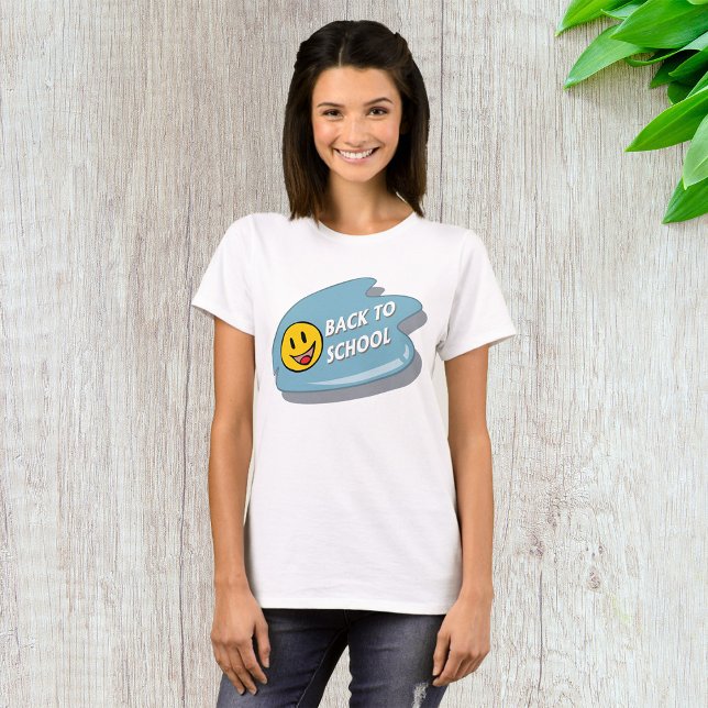 Fun Back to School Smiley Face  T-Shirt (Creator Uploaded)