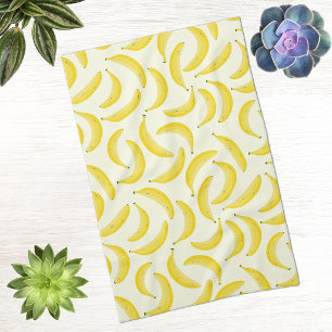 Fun Banana Pattern Kitchen Towel