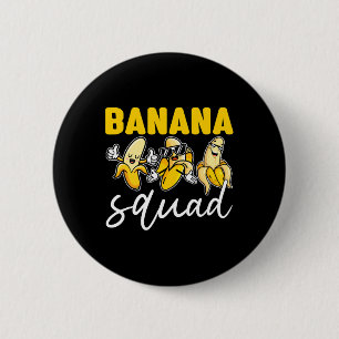 Fun BANANA SQUAD That’s Bananas Halloween Costume 2 Inch Round Button
