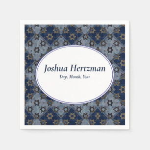 Fun Bar Mitzvah Mazel Tov Napkin