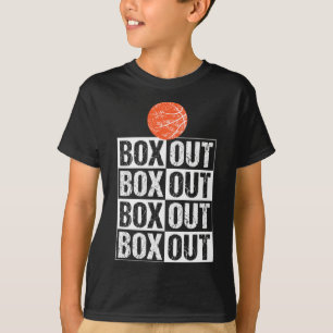 Fun Basketball Coach Gift Box Out Saying T-Shirt