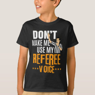 Fun Basketball Ref Hoops - Basketball Referee T-Shirt