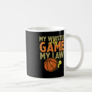 Fun Basketball Referee Quotes Gift I Hoops Ref 1 Coffee Mug