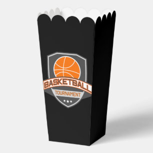 Fun Basketball tournament party Favor Box