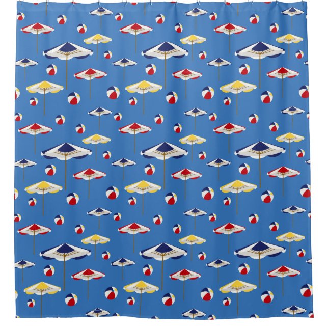 Fun Beach Ball Beach Umbrella Beach Themed (Front)