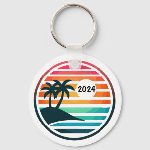 Fun Beach Vacation or Family Reunion Keychain