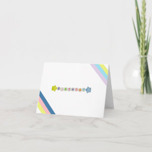Fun Beaded Birthday Card
