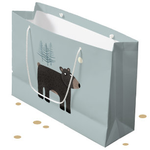 Fun Bear Woodland Large Gift Bag