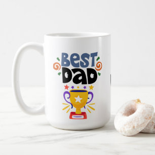 Fun Best Dad Award Coffee Mug