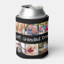 Fun Best Grandad Ever 6 Photo Collage 