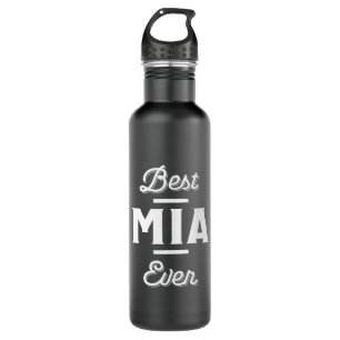 Fun Best Mia Ever Cool Personalized First Name Gif 710 Ml Water Bottle