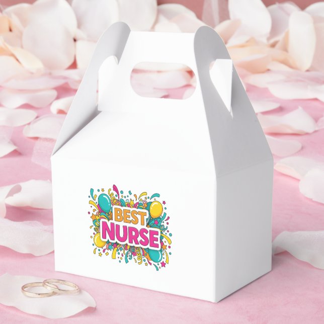 Fun Best Nurse Favour Box (Wedding)