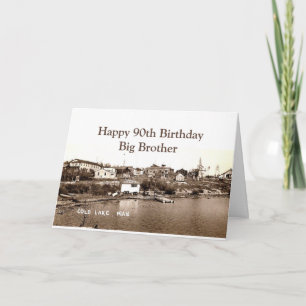 Fun Big Brother Birthday  Card